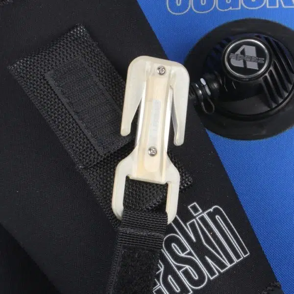 Dry Suit Option - Eezycut Trilobite on forearm or pocket
