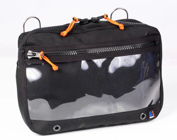 Seaskin-Back Slung pouch for Side Mount Rigs (Large)