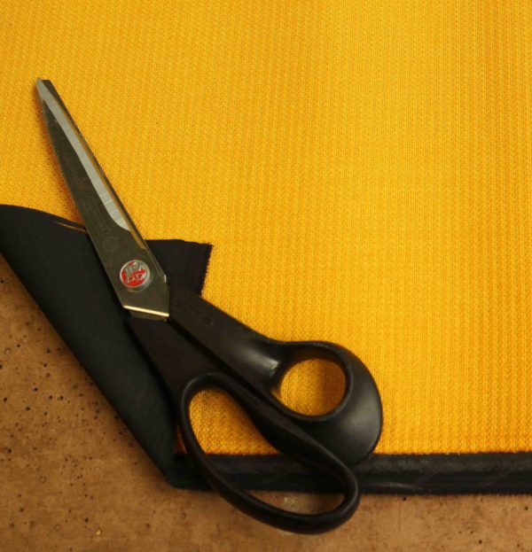 Trilaminate Cordura/poly Yellow AOF247 1x linear meter, Seaskin Drysuits