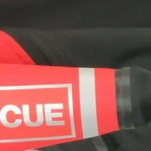 Delta - Reflective badges x2