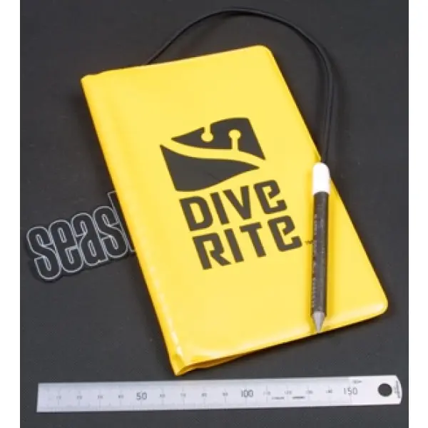 Dive Rite wRites Waterproof Note Book, Seaskin Drysuits